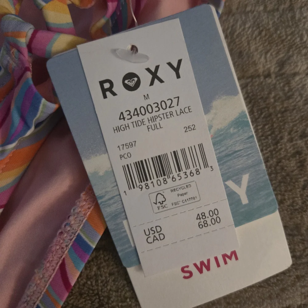 Roxy Multicolor Bikini Set - Picture 6 of 7